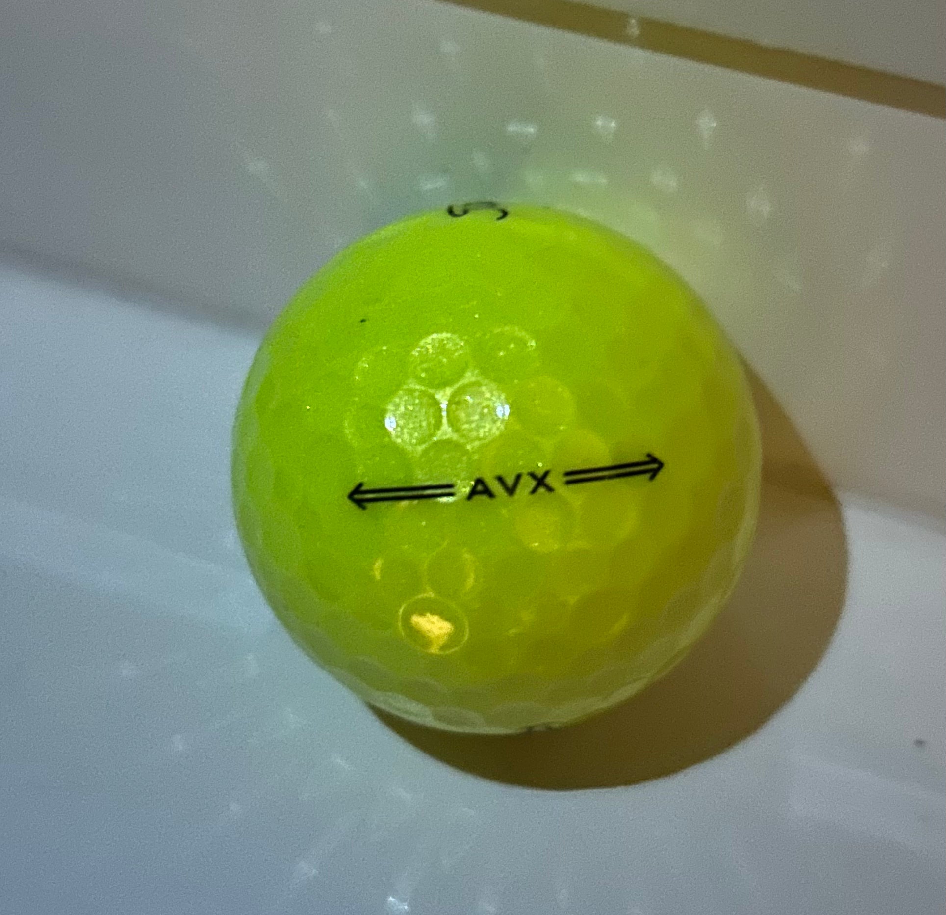 12 Mint (5A) Titleist AVX White and yellow