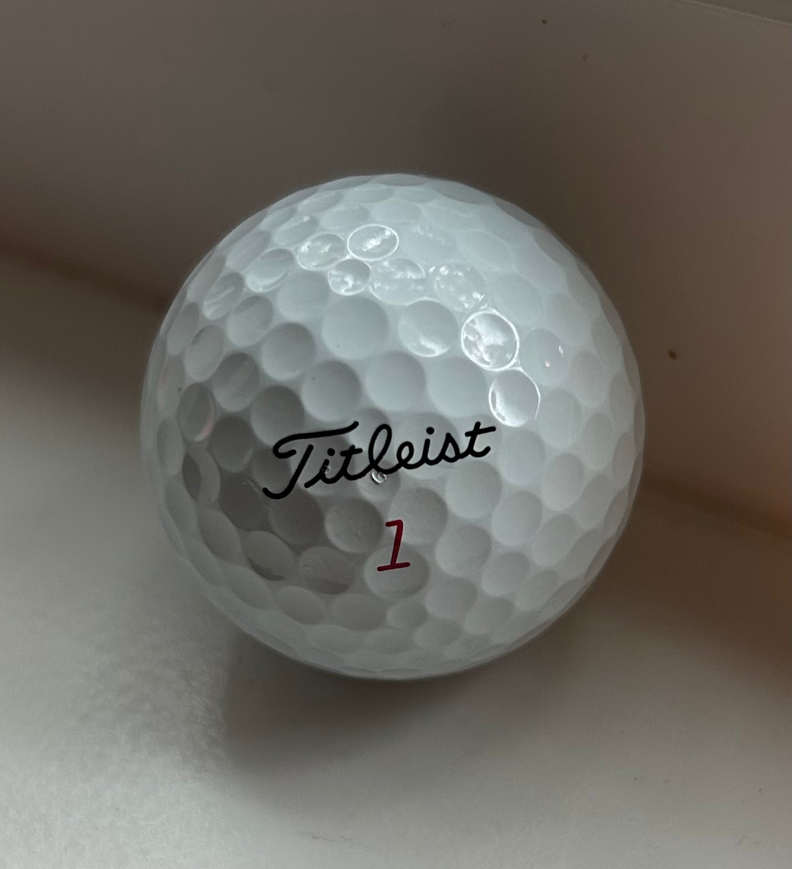 12 Mint (5A) Titleist Pro V1x LEFT DASH