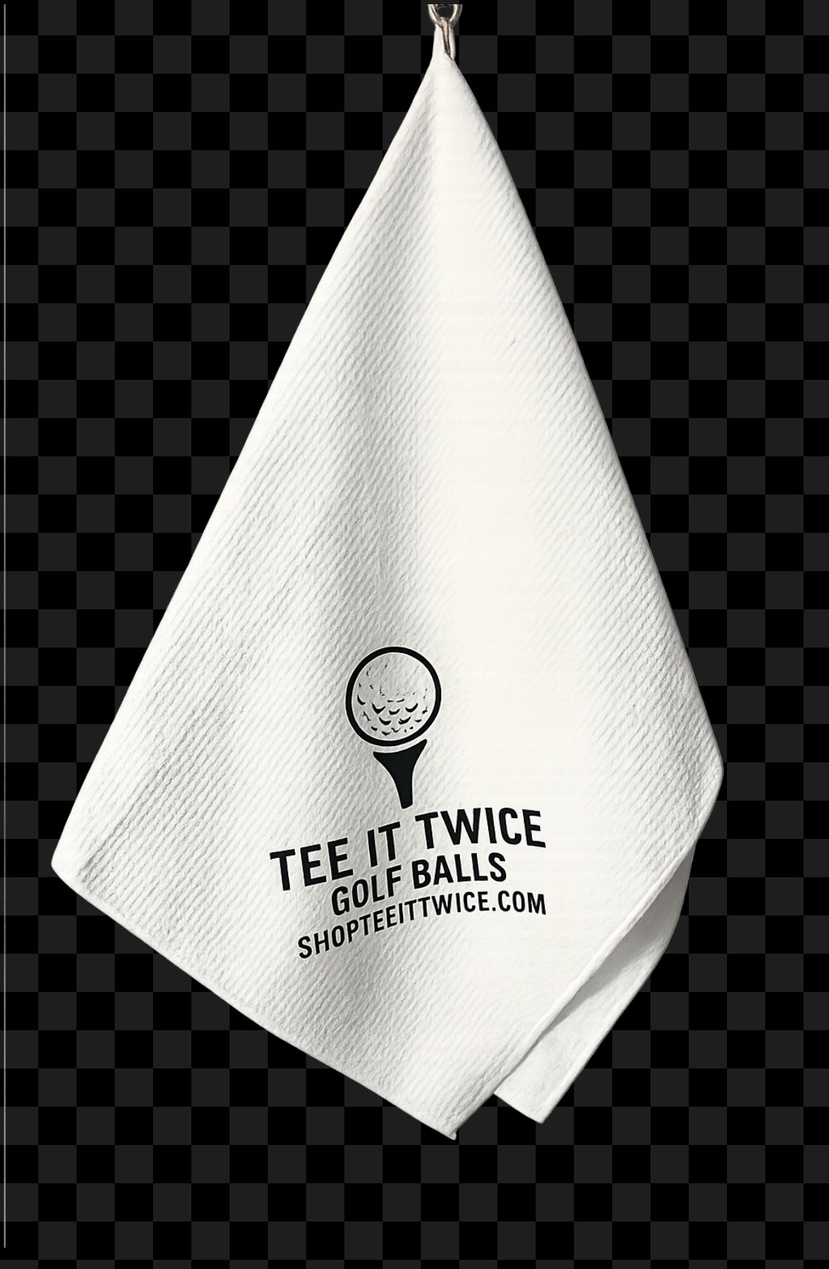 Tee it Twice golf towel