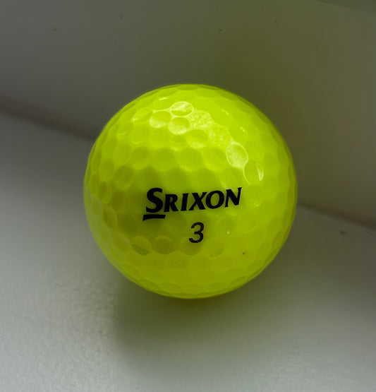 12 Mint (5A) Srixon Yellow Q-Star/Q-Star Tour