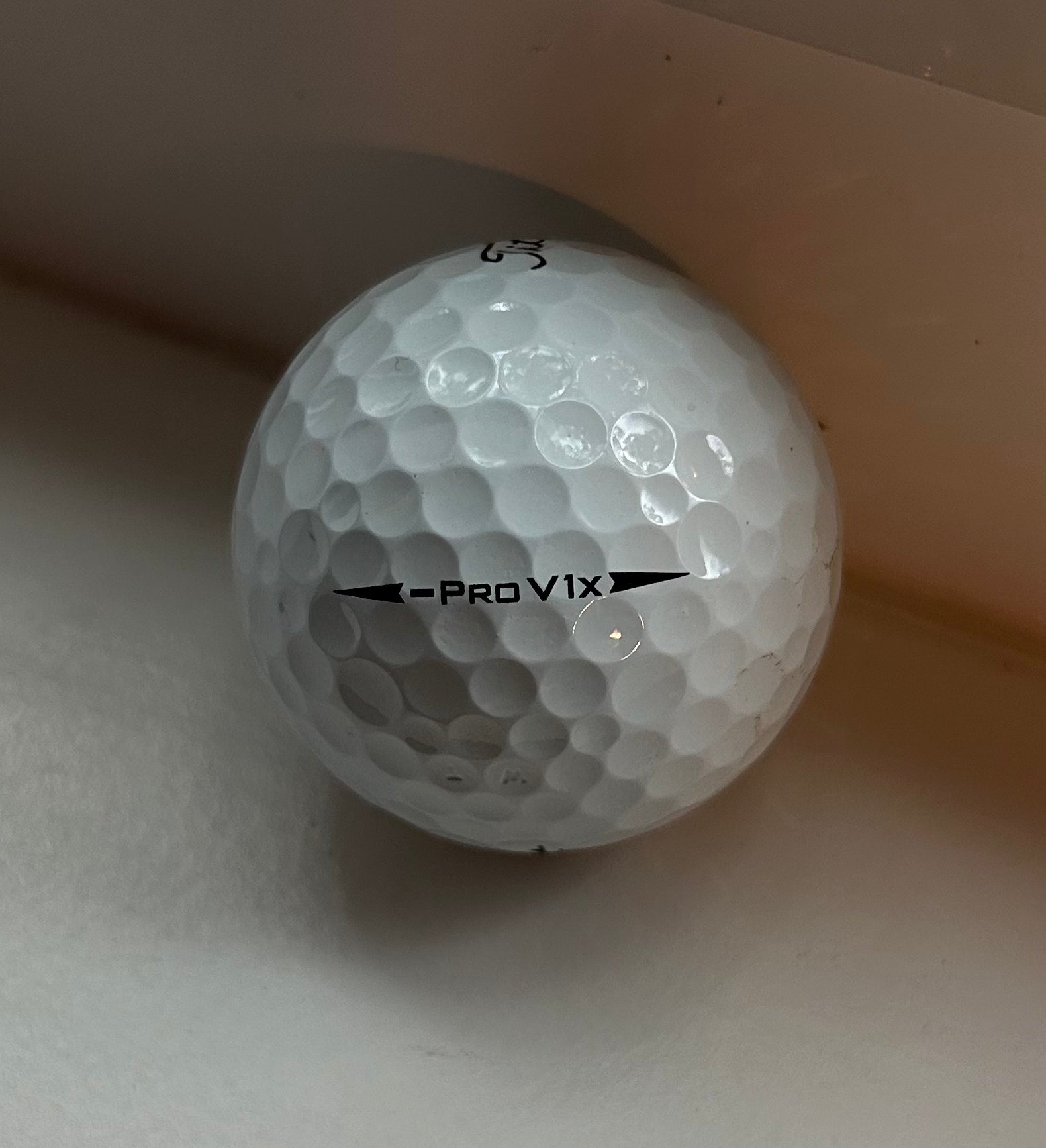 12 Mint (5A) Titleist Pro V1x LEFT DASH